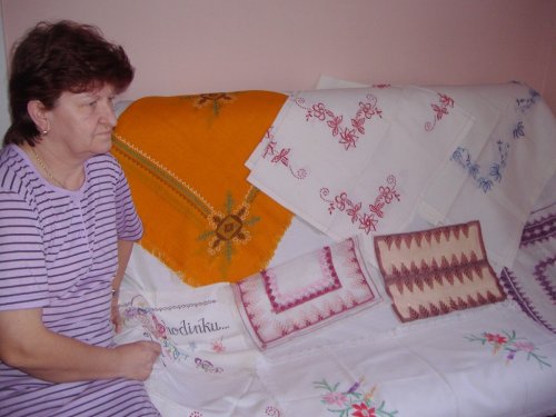 Klub dobré pohody - ruční práce Aničky Páleníkové (Smetanové) - 31.1.2008